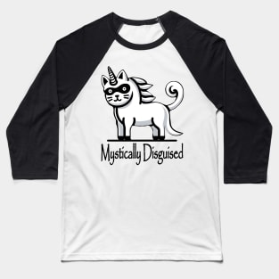 Cat-icorn Capers Baseball T-Shirt